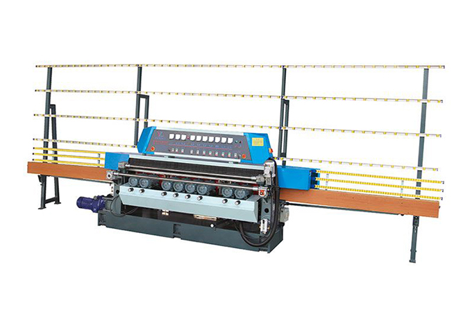 Glass beveling machine