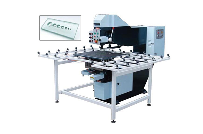 Glass drilling machine