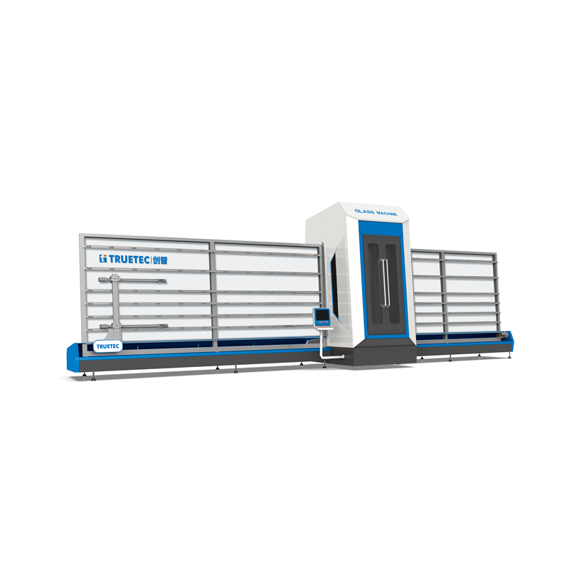 Vertical CNC high-speed glass processing center